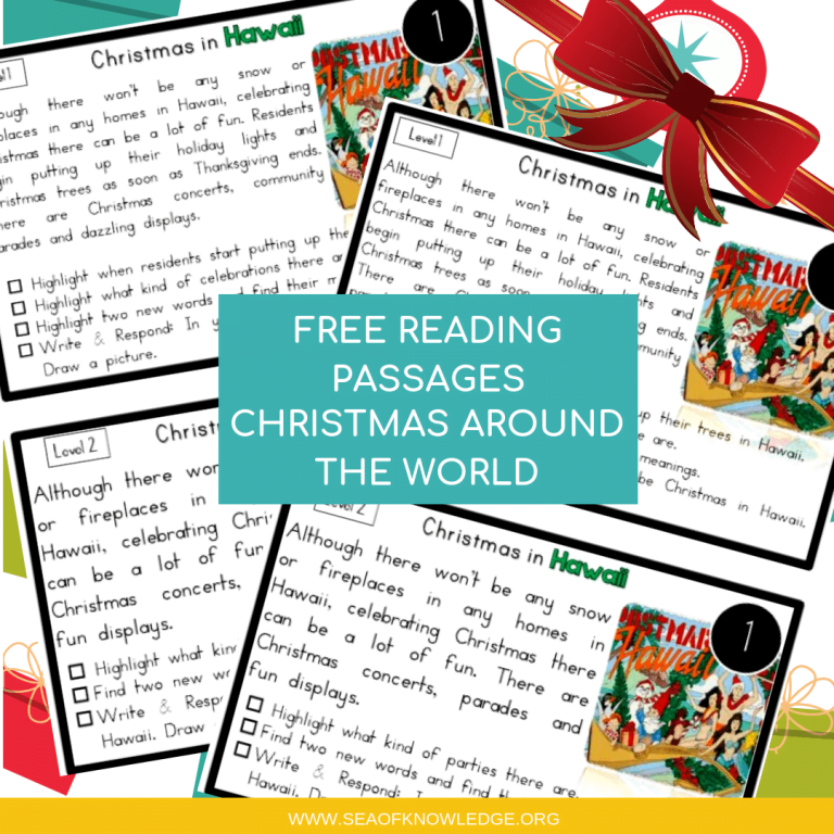 Reading Comprehension Passages Christmas (1)