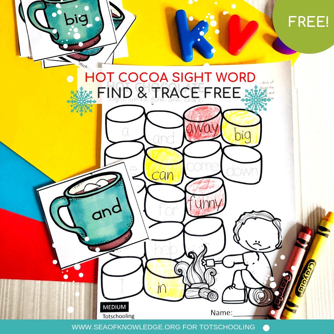 Winter Free Sight Word Worksheets Sight Word Reading And Writing Fluency Sea Of Knowledge