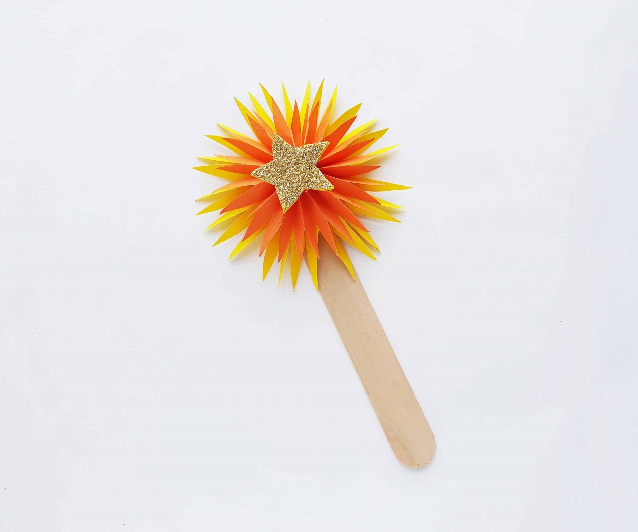 Easy New Year Craft Firecracker for Preschool