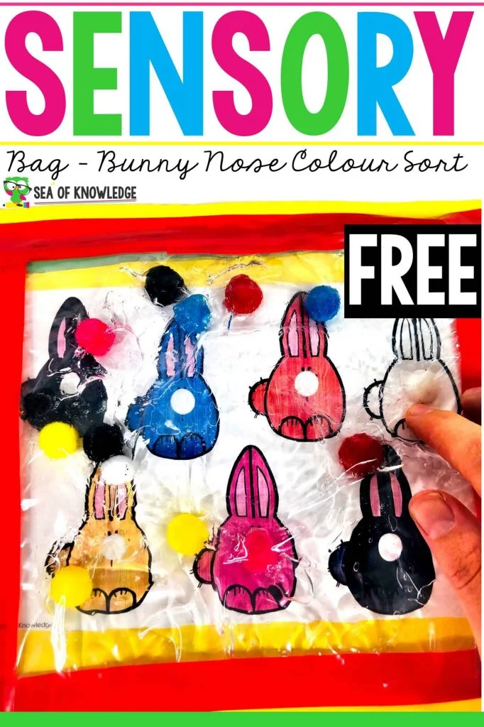 This fun little sensory bag was a hit with my little learners - and I'm sure it'll be the same for you! This Spring Sensory Bag is a great way to engage toddlers and preschoolers with the concept of sorting AND colour recognition.