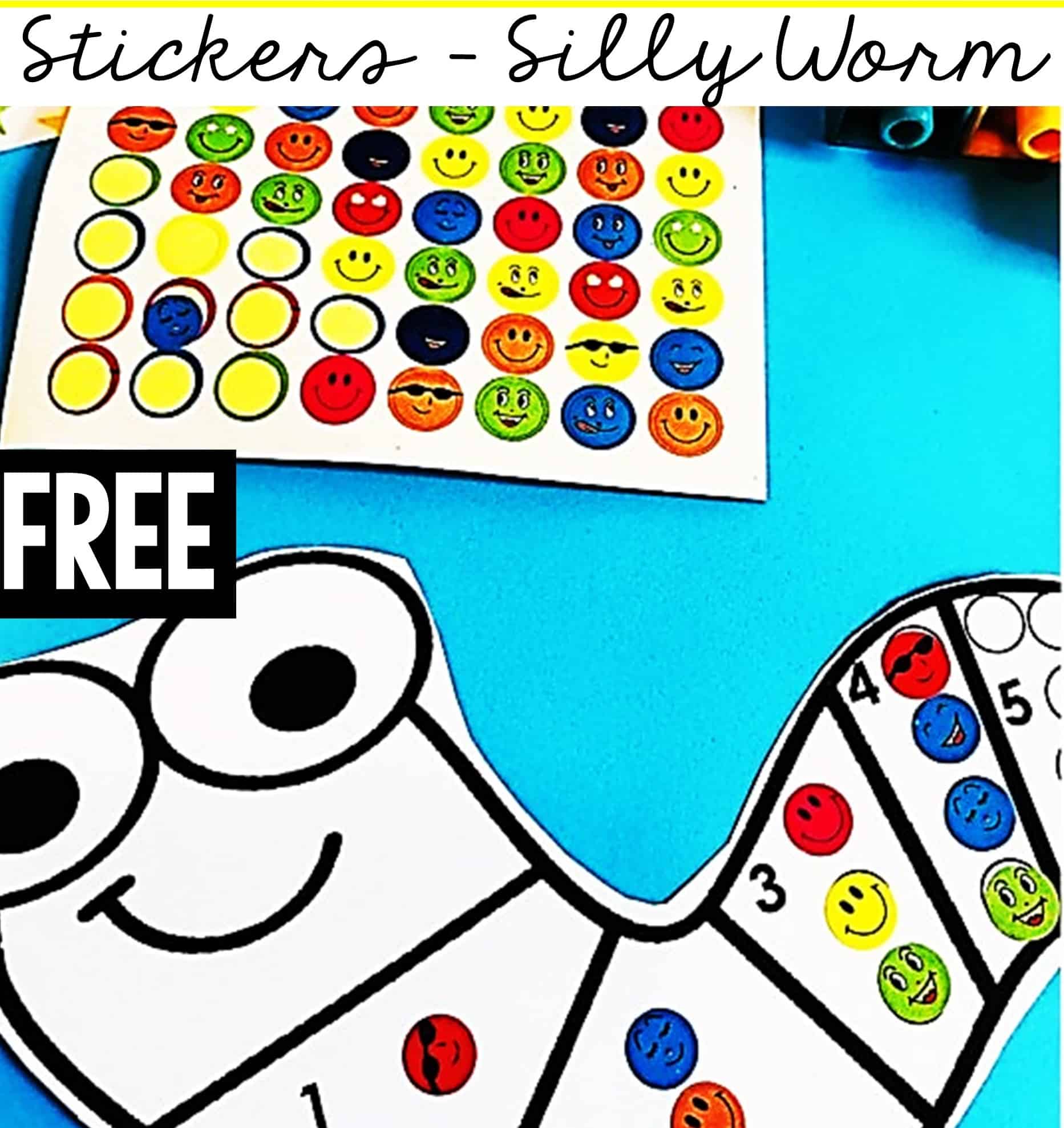 This Counting 1 to 10 Dot Stickers Silly Worms activity will sure be a hit with your little learners! Looking for a fun way to get kids to count and show their numbers? These fun fun silly worms themed printable cards are perfect for that. Learners will identify the number on each section and then place that many dot stickers to fill the 'dots on their silly worms'.