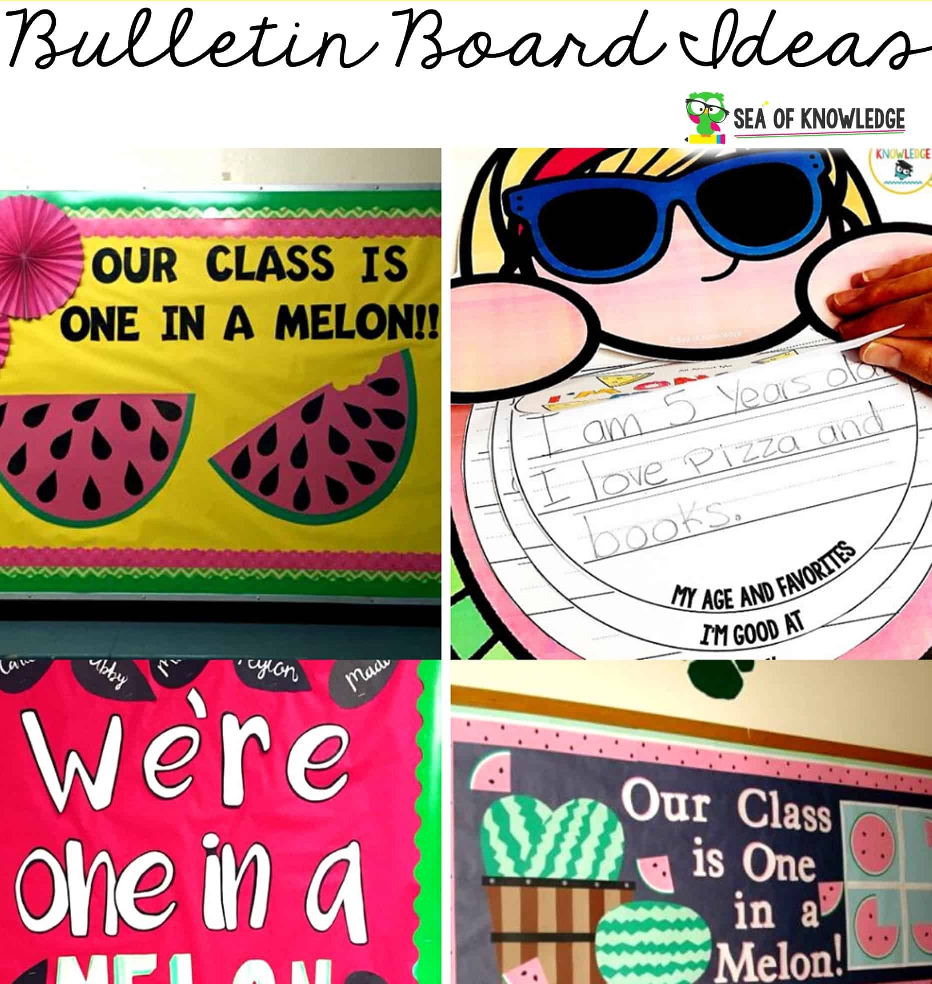 Watermelon Bulletin Board Ideas - Sea of Knowledge