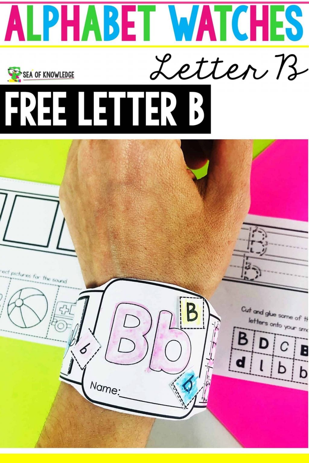 Initial Sound Watch Alphabet Formation Beginning Sounds Smart Watches - Sea of Knowledge