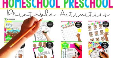 Printable-Activities-Homeschool-Preschool