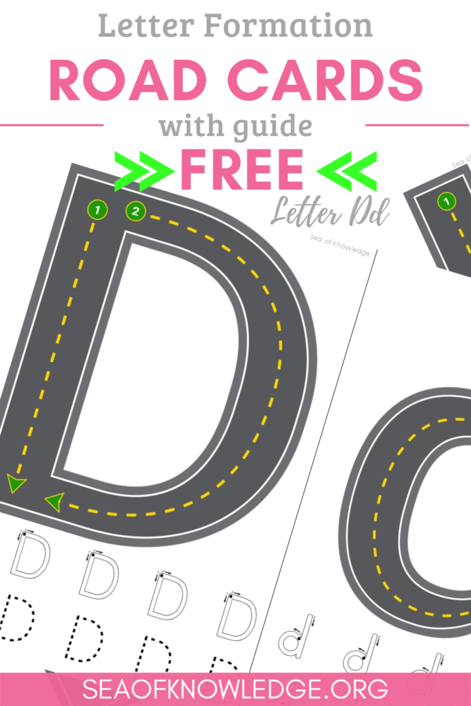 Letter-Formation-Alphabet-Road-Task-Cards-2 Make handwriting fun with road letter task cards