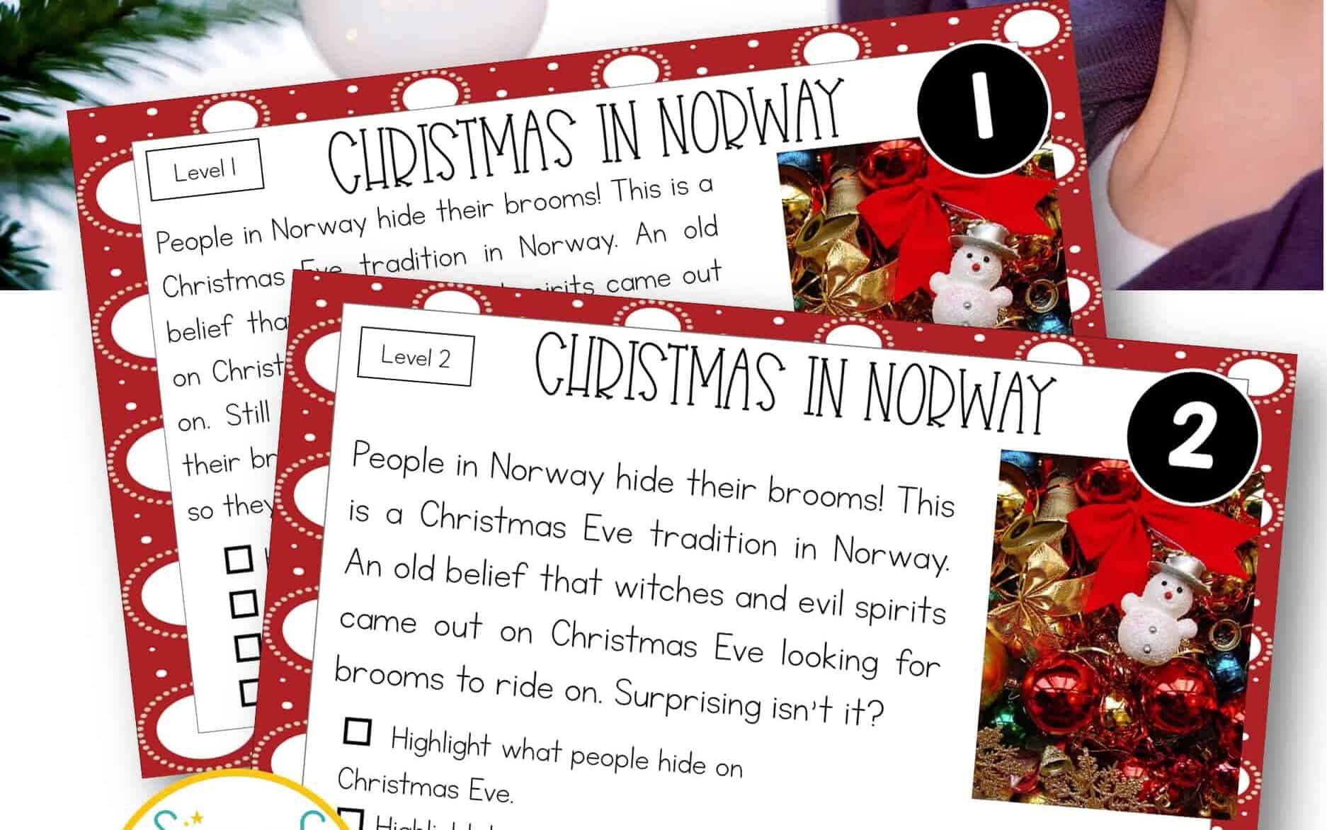 Exercise Reading Comprehension Non Fiction Texts About Christmas | 1st grade reading comprehension | b1 reading comprehension | CHristmas reading