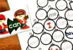 Free Printable Christmas Sight Word Activities and Games: Need a fun way to get kids reading their sight words? This fun Christmas themed printable will get ALL your students involved and learning! Even my ESL students LOVED this activity.