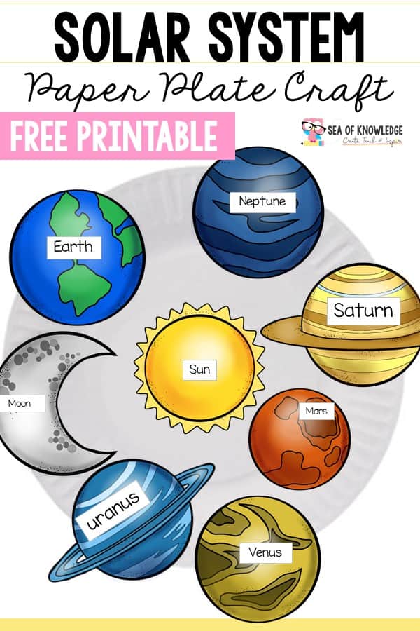 printable solar system planets