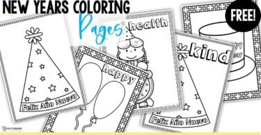 Coloring Pages for new years