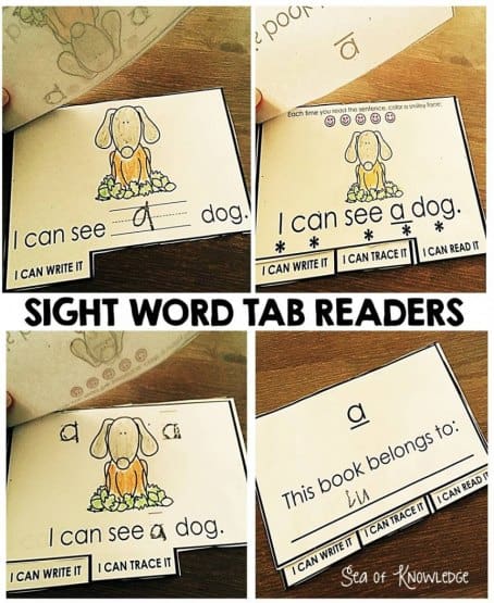 Sight word printable books are SO easy to make! Have you thought of using these in your classroom? They are great for ESL and special needs learners. 