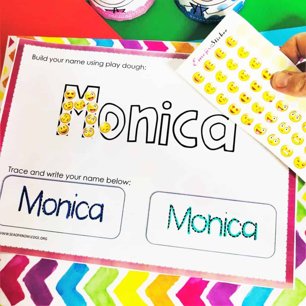 Need quick and easy name tracing sheet downloads to help kids learn to write the letters in their name? This post is a great guide which includes free and easy name writing worksheets to include in your homeschool or classroom or even at home. 
