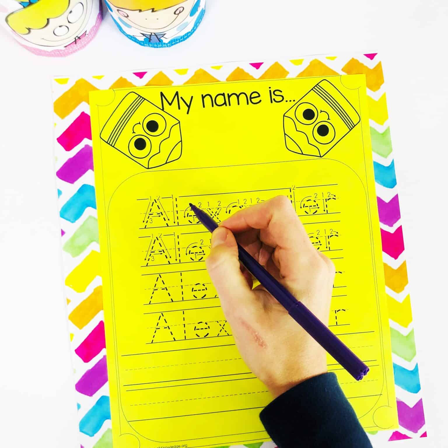 20 Blank Handwriting Worksheets Fun Print Practice for Kids of All Ages