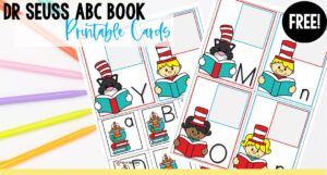 Dr Seuss ABC Book Printables: Fun Alphabet Matching Cards