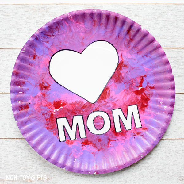 paper plate mother's day crafts for toddlers