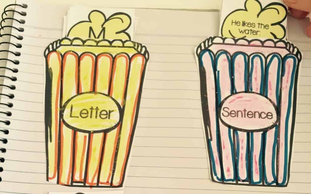 Best Free Interactive Notebook Printables PDF Alphabet Matching Practice
