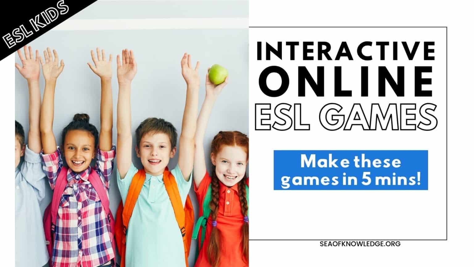 Interactive Online Games Esl Learners Will Love Make Your Own With