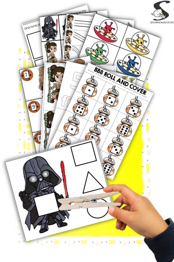 Download free Star Wars Activity Sheets PDF 14 Game Ideas and Printables! Busy bags are perfect for kids who love Yoda, Darth Vader, Han Solo and all the characters.