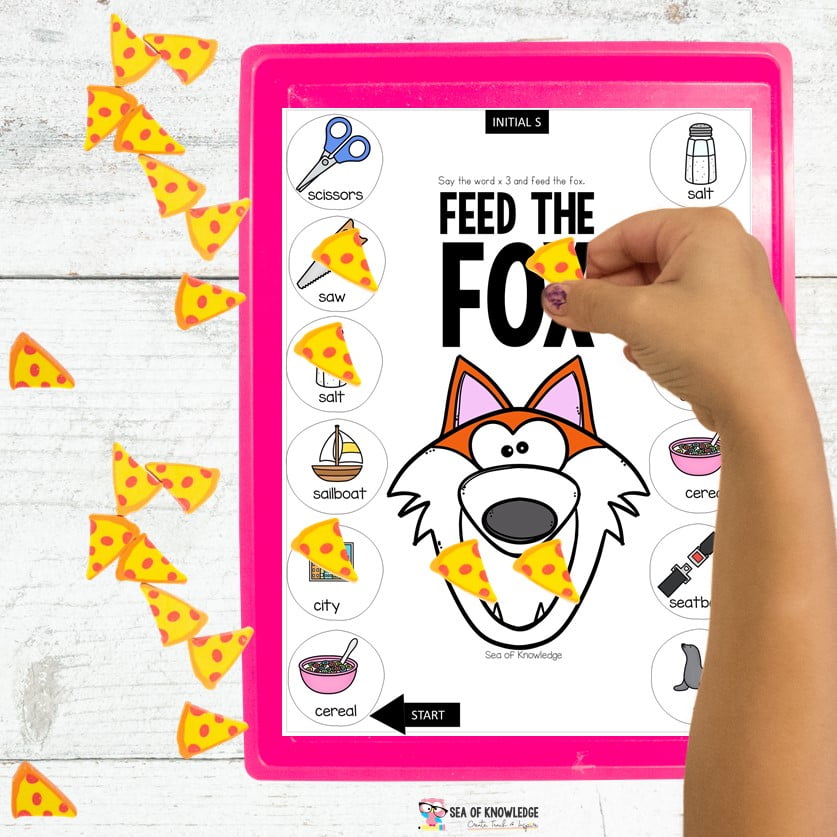 These S Sounds Speech Therapy fox themed printable mats can be used in a classroom setting or at home. Have fun practising the s sounds in all positions with these feed the fox game boards. 