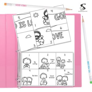 Fun God is Love Sunday School Lesson Printable Puzzle