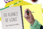 30 Preschool Fluency IEP Goals (simple list)