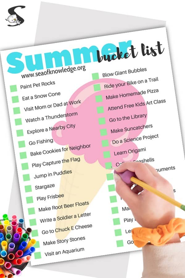 There are so many ideas for summer action, especially when we're out of lockdown and beginning to enjoy life again. This Summer Bucket List Ideas Kids is perfect for the beginning or even mid summer.