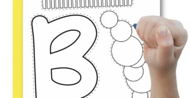 Kids will love these fun letter b activities for toddlers. FREE one page letter b craft with letter formation and coloring page.