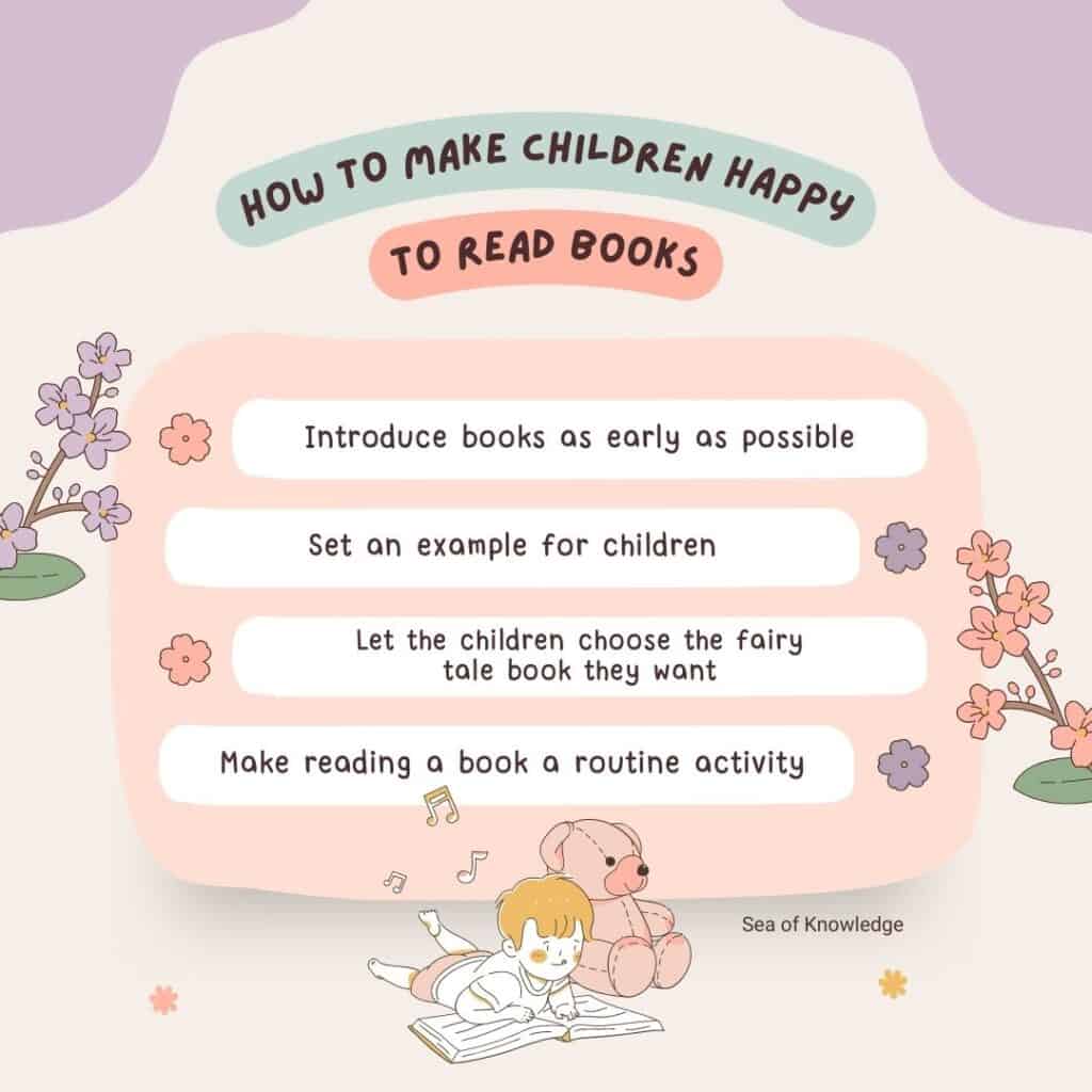 How to make children happy to read books Tips and tricks.