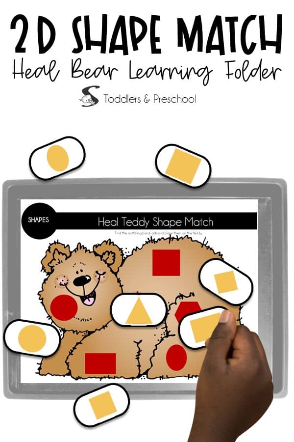Free shapes activities toddlers and preschool