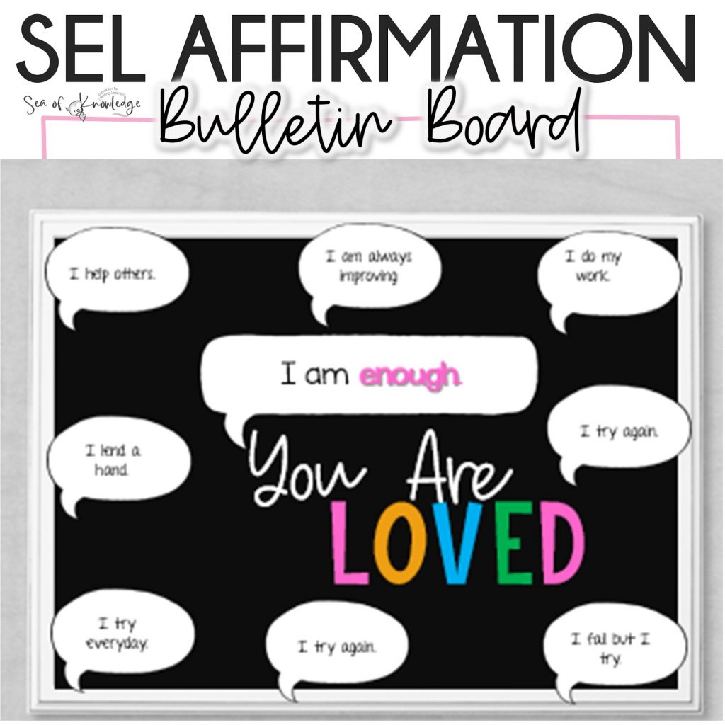 Looking for some super cute and fun SEL bulletin board ideas? I'm going to share a few here in this post that I know you will love. This bulletin can be also considered a growth mindset bulletin board. Check it out below!