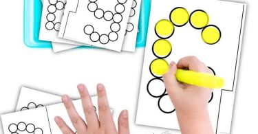Looking for some super cute dot letter worksheets to help children learn letter formation and letter shapes? I have made several versions of these alphabet dauber printables free activities and ideas below.