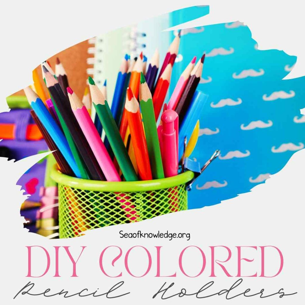 There are so many reasons to make your own pencil case, but when making your own DIY colored pencil holder, you will want to see some ready made examples for inspiration or it's also a great way to get direct methods into storing your colored pencils.