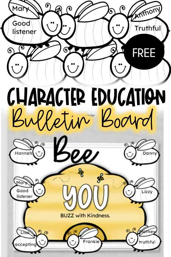 Kids from preschool and elementary school need all the encouragement and positivity they can get. These character education bulletin board ideas are perfect for back to school season. This in turn will help students develop positive self esteem,  self love and confidence. 