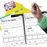 Sight Word Sentences Worksheets Cut &amp; Paste Printables for ESL Learners