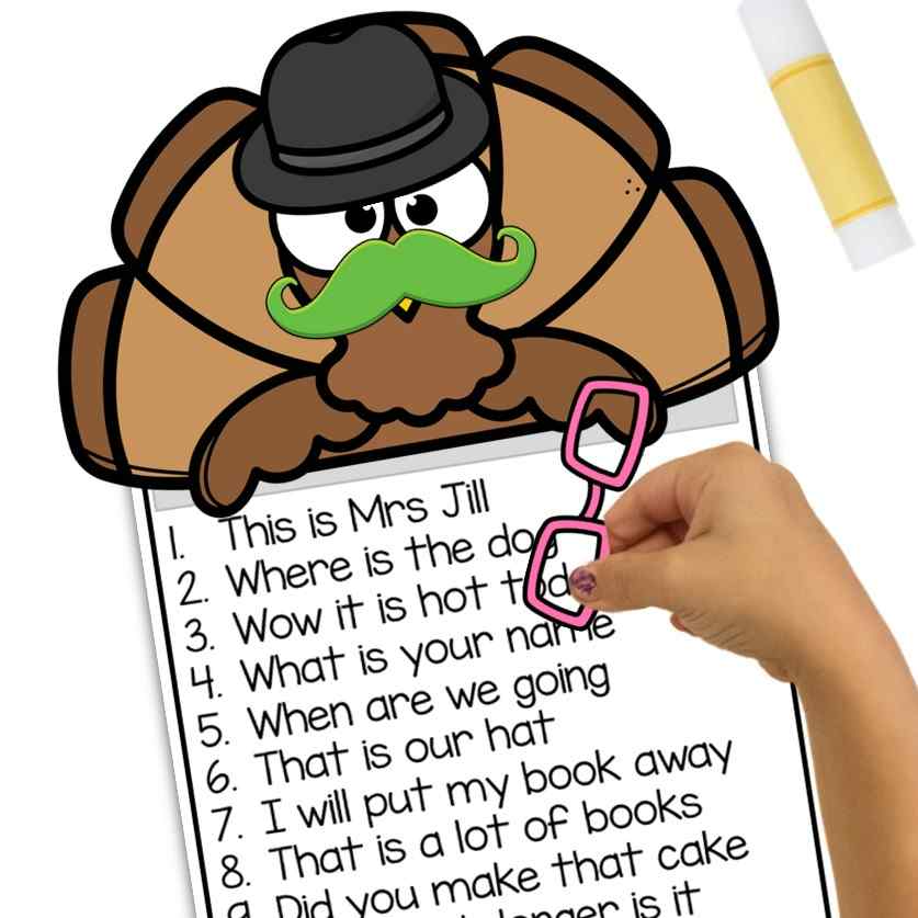 I love working on grammar rules and activities using crafts. This punctuation marks pdf activity is a combined printable worksheet, craft and fun game where the students will create a disguise for their turkey topper. 