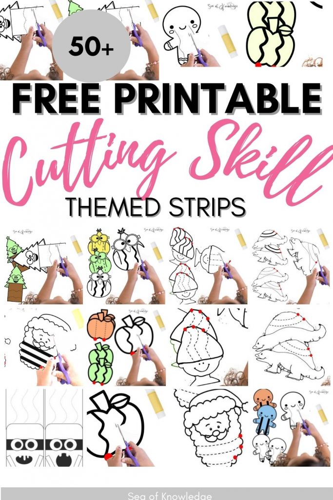 This cutting worksheets for preschool guide includes free printables and cutting lines by progression. These super fun and free cutting worksheets include a guide and the are made to cater to kids as young as two to 5 years of age. 
