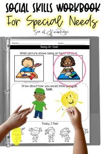 Social Skills Worksheets for Autism PDF Printables and Workbooks