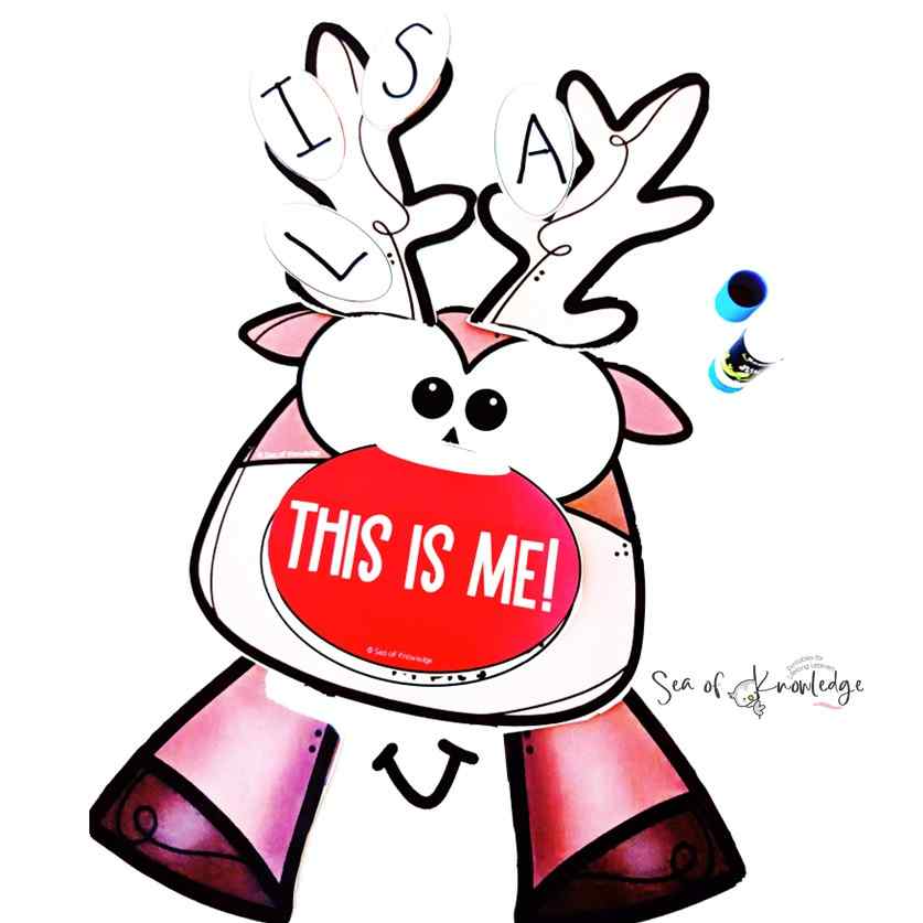 This Rudolph the Red Nosed Reindeer Craft is fun to make and super easy, it can also be differentiated well. It's important kids truly know how essential it is to cherish the qualities they have. 