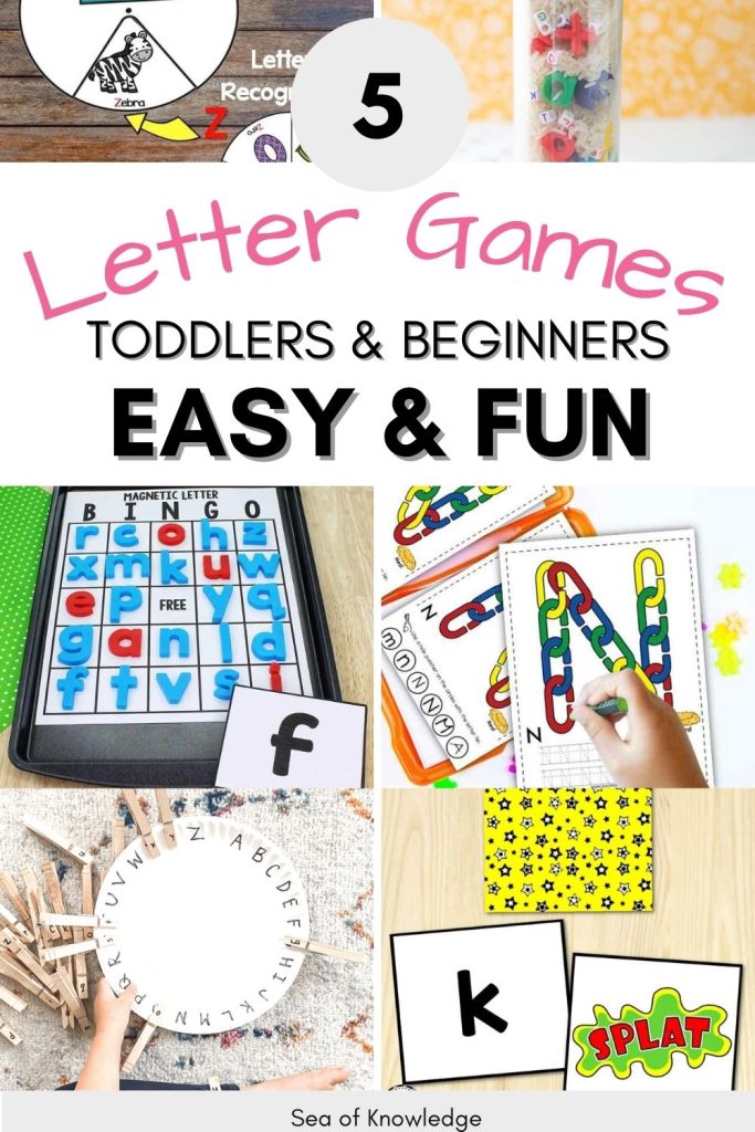 Need some new and fun ways to teach the alphabet to toddlers and children who are new to learning their letters? This post will outline some simple and fun low prep games you can incorporate into your daily planning if you teach toddlers and preschoolers. 
