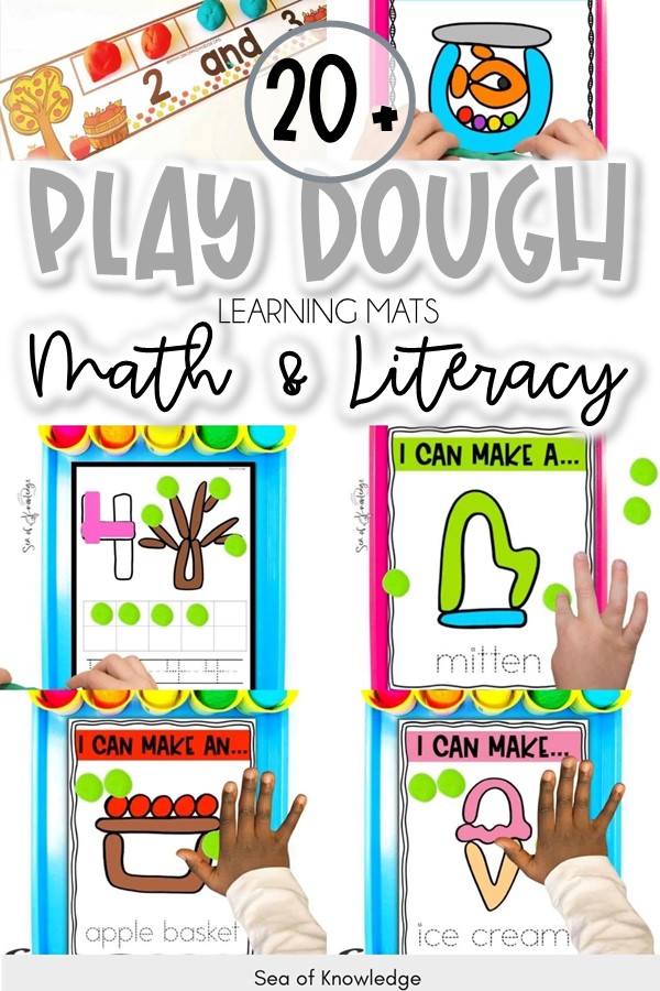 Looking for the ultimate list of playdough activities for fine motor skills? Look no further. This page includes all 30+ free play dough learning mats found at the Sea of Knowledge with new additions throughout the year.