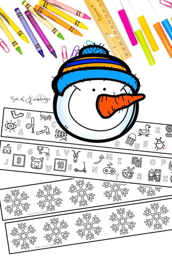 Bring learning to life this winter with our Snowman Alphabet Crown Craft! Perfect for little learners, this engaging activity combines fine motor practice with alphabet recognition. 