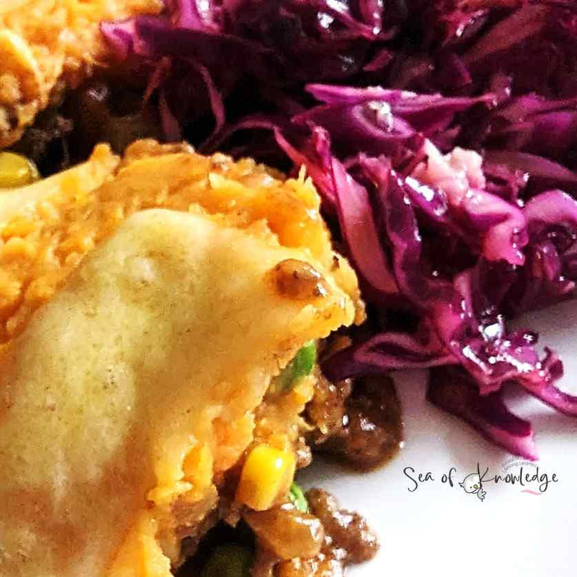 Sweet Potato Shepherd's Pie [Low Carb]