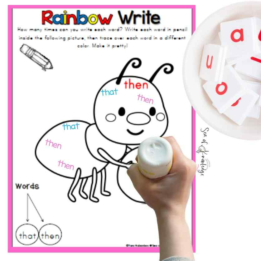 It is important for children to know their short vowels. Need some FUN activities for your digraph th worksheets? I’m including over 30 FREE printable bundles and activities for 1st Grade Spelling Words on this blog.