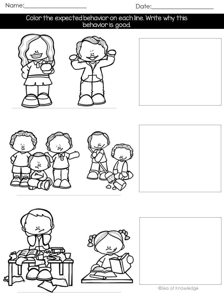 Social skills for kids and important for them to learn. Navigating expected unexpected behavior is a great way to teach important social skill behaviors, especially in a small group. These printable task cards and workbook will help your children or students avoid unexpected behaviors in any social situation.