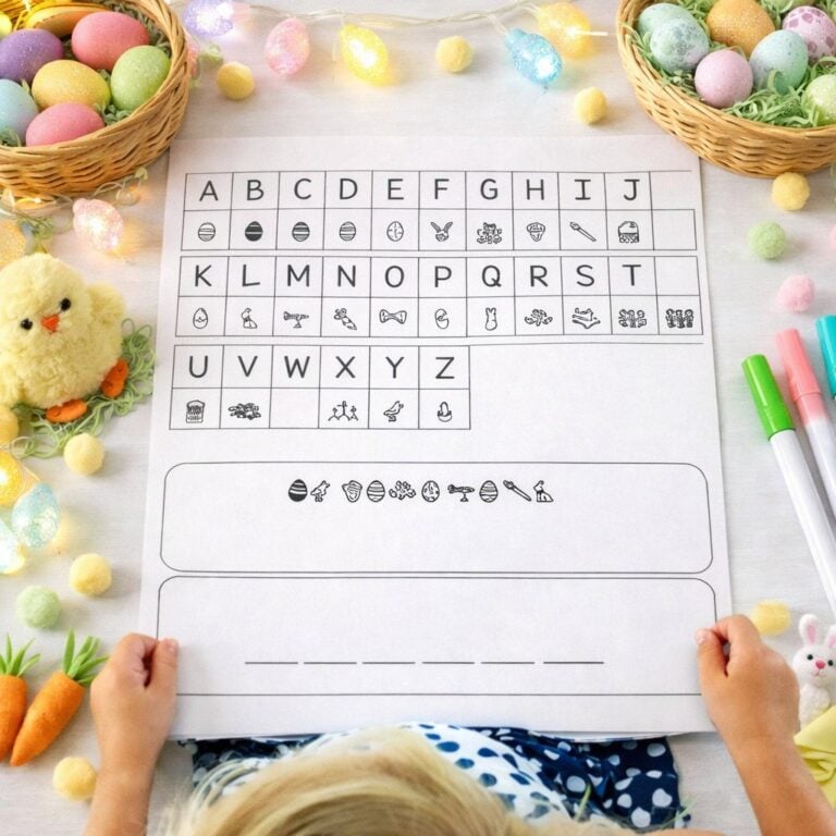 Easter is just around the corner and it's time to start planning some fun activities for the kids. This super fun Easter Escape Room Printable pack will get all the kids excited about hunting for eggs AND all the while working on their literacy skills.