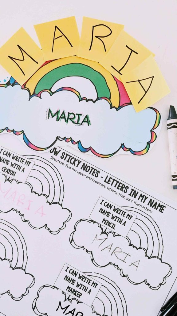Preschool is such a fun time for kids learning to write. This rainbow write preschool printable is perfect for spring. They need plenty of practice on fine motor and prewriting skills. 
