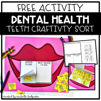 dental health free craft