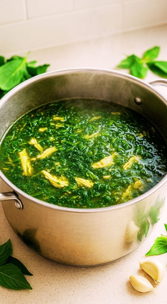 “Dried molokhia leaves in a bowl ready for soaking, used for traditional dried molokhia leaves recipe or dried molokhia recipe variations.”