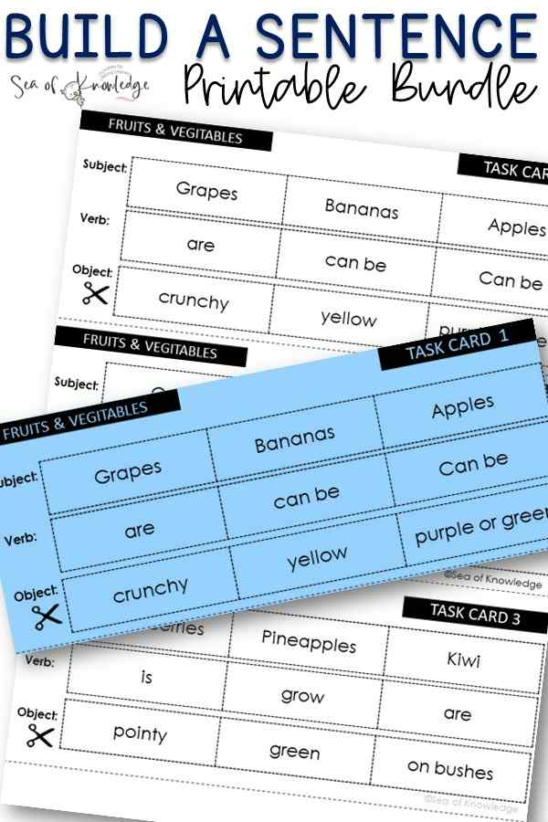 As an ESL teacher, you understand the importance of engaging and interactive learning activities to help your students grasp language concepts effectively. One engaging tool that can greatly benefit your ESL learners is printable build a sentence worksheet bundle. 