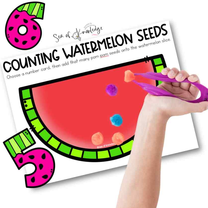 These engaging Watermelon Activities for Preschoolers are perfect! From printable name activities to counting, literacy, and more, there are many ways to incorporate watermelon into learning for young children.