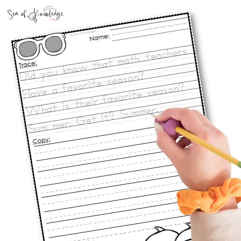 As a parent or teacher, you may be on the lookout for fun and engaging ways to help your students or children improve their handwriting skills. These free handwriting sheets can be a great tool for this purpose, but sometimes it can be challenging to find ones that are both educational and entertaining. 